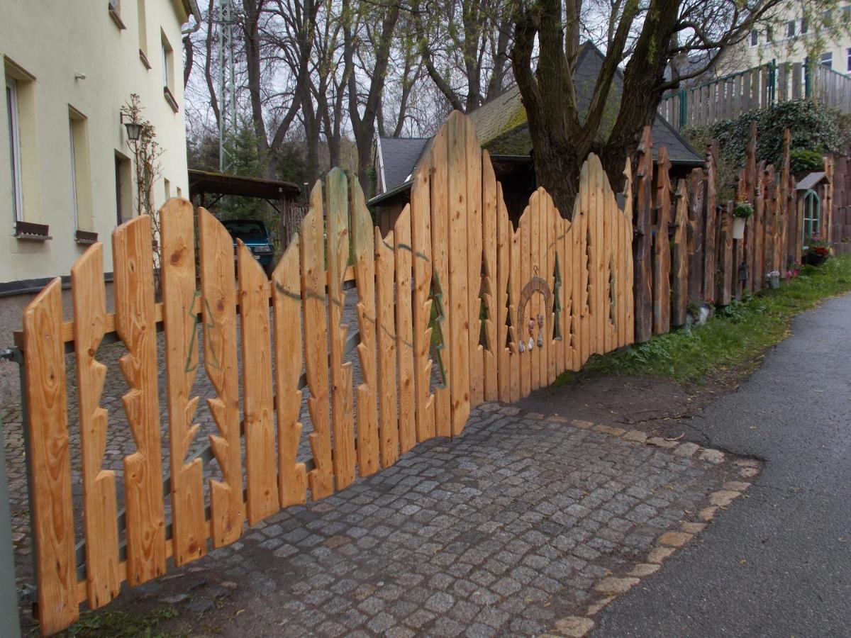Ferienwohnung "Hinter Den Sieben Bergen" Schwarzenberg  Exteriér fotografie